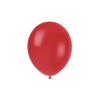 Plain red latex balloon in 5inch size and coming in pack of 50