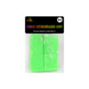 Neon green 80's sweat bands in pack of 1x headband and 2x wristbands