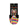 Rainbow dress up kit including sunglasses, bowtie, suspenders and hat