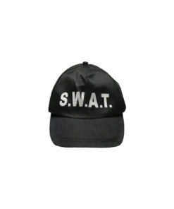 Black SWAT hat