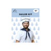 Sailor dress up kit including hat and scarf