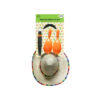 Mexican dress up kit including moustache, maracas, fake cigar, and sombrero