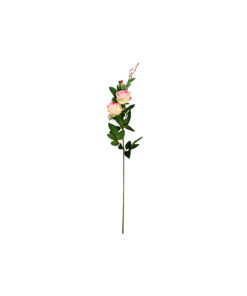 Pink Artificial Rose Head 78cm