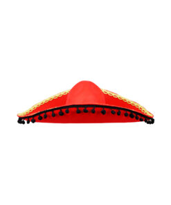 Alternative view of Red Mexican Felt Hat