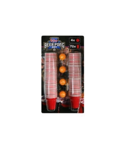 Beer pong set with 72 cups and 4 balls