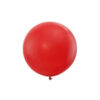 Large red latex baloon