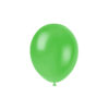 Plain lime green latex balloons in size of 12cm