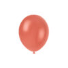 Plain rose gold latex balloons in size of 12cm