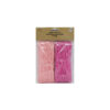 Hot pink and light pink craft raffia in length of 30m and pack of 2