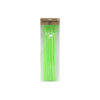 Green chenille stem pipe cleaner in pack of 100 and size of 30cm