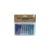Blue mixed glitter in royal blue, grey blue and light blue colours coming in pack of 10