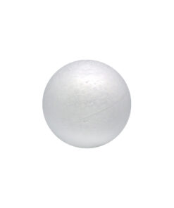 Plain white styrofoam ball in size of 120mm and pack of 2