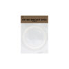 Plain white styrofoam wreath in size of 220mm and pack of 2