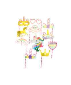 Unicorn party photo props