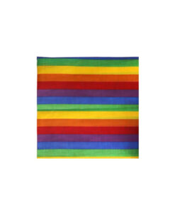 Rainbow bandana in cotton material