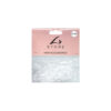 Clear hair polybands coming in pack of 100