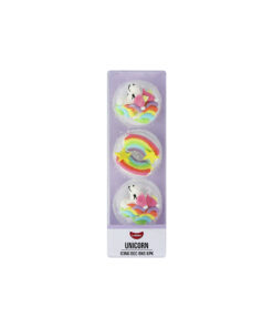 Unicorn Icing Decorations 6pk