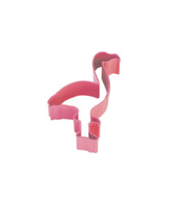 Pink flamingo cookie cutter in size of 10cm