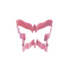 Pink butterfly cookie cutter in size of 8cm
