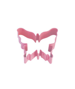 Pink butterfly cookie cutter in size of 8cm