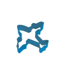Navy Blue Plane Cookie Cutter 10cm