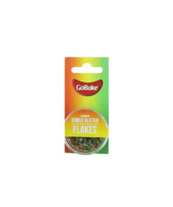 Rainbow Edible Glitter Flakes 2g