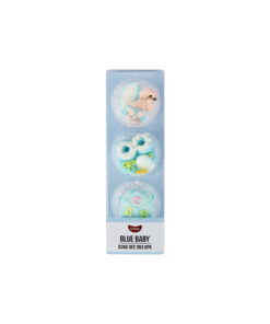 Blue Edible Baby Icing Decorations 6pk