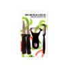 Kitchen Knife & Peeler Set 4pc