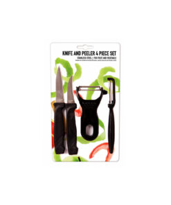Kitchen Knife & Peeler Set 4pc