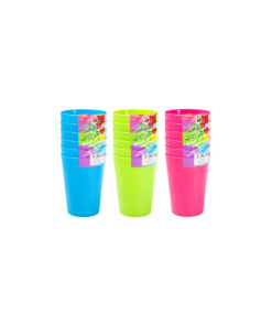 Plastic Tumblers 6pk 70x95mm