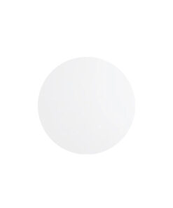 Round white masonite cake board in size of 6in