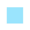 Light blue square masonite cake board in size of 6in
