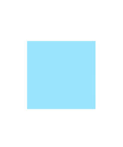 Light blue square masonite cake board in size of 8in