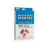 Pet waste bags scented with carry handles and easy tie