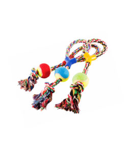 Large Cotton Rope Pet Toy 3 assorted
