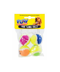 Mini Tennis Balls For Pets 4pc