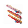 Assorted colour collars with bell