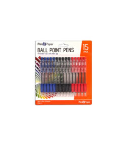 Retractable Ballpoint Pens 15pk