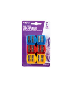 Double Pencil Sharpener 6pk