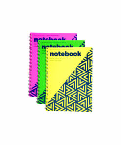 A5 Bright Colour Notebook Assorted
