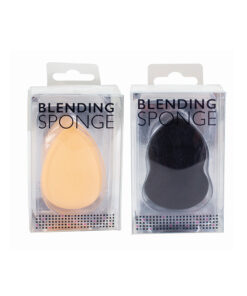 Blending sponges for makeup in peach and black colours coming in pack of 1