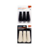 Black Rubber Door Stoppers 3pc