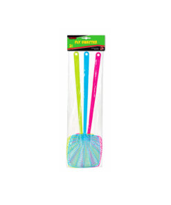Fly Swatter Assorted 3pk