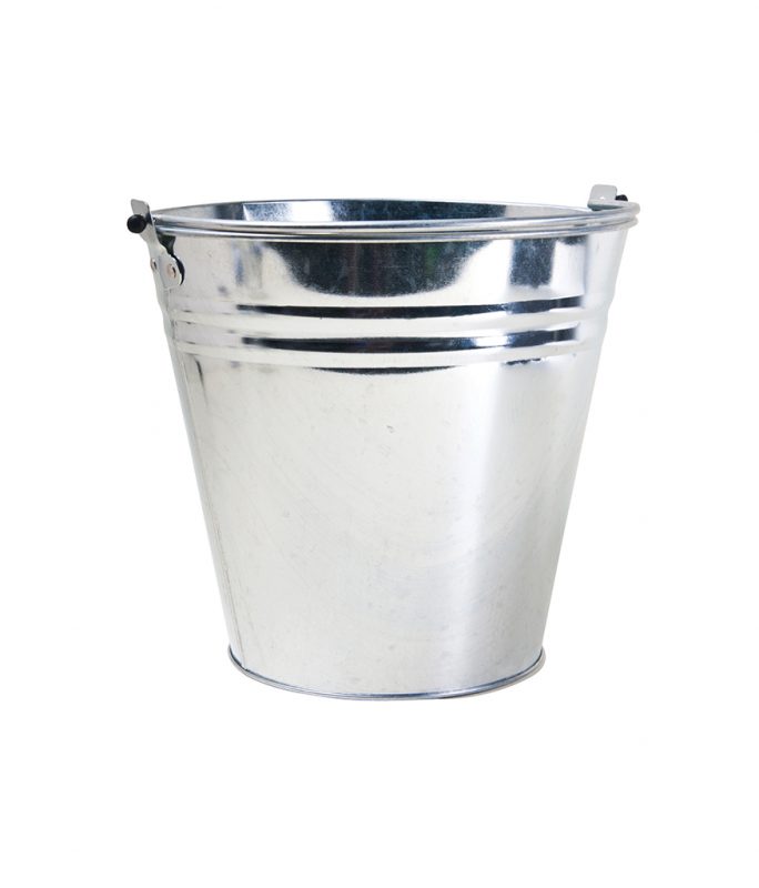 Galvanized Zinc Bucket 10Lt LookSharpStore