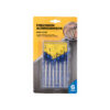 Precision screwdriver with selection of phillips and flathead screwdrivers coming in case of 6