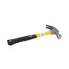 Hammer with black rubber grip