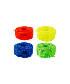 Pe Rope Coil Assorted 6mmx12m