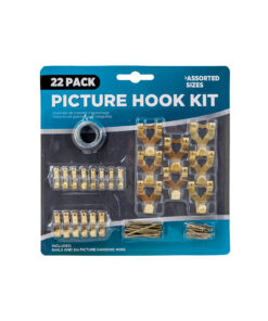 Picture Hook Kit W/Wire 22 Hooks
