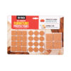 Skid Protectors Cork/Felt 28Pc
