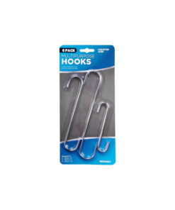 Long Steel Hooks 9pc